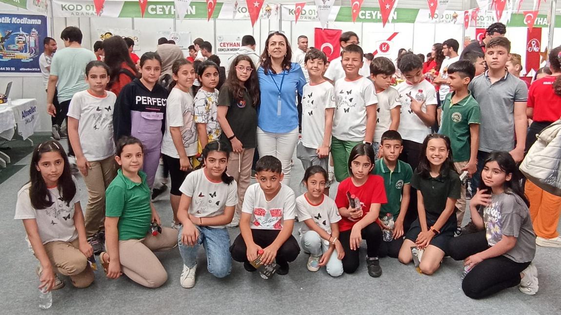KOD01 Adana Robotik ve Kodlama Şenliğine Öğrencilerimizle Birlikte Katıldık